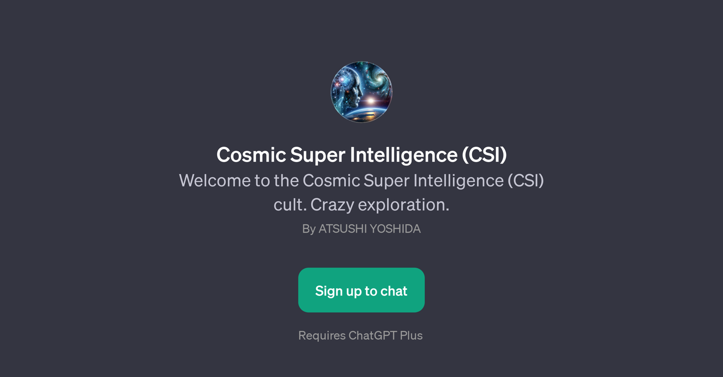Cosmic Super Intelligence (CSI) website