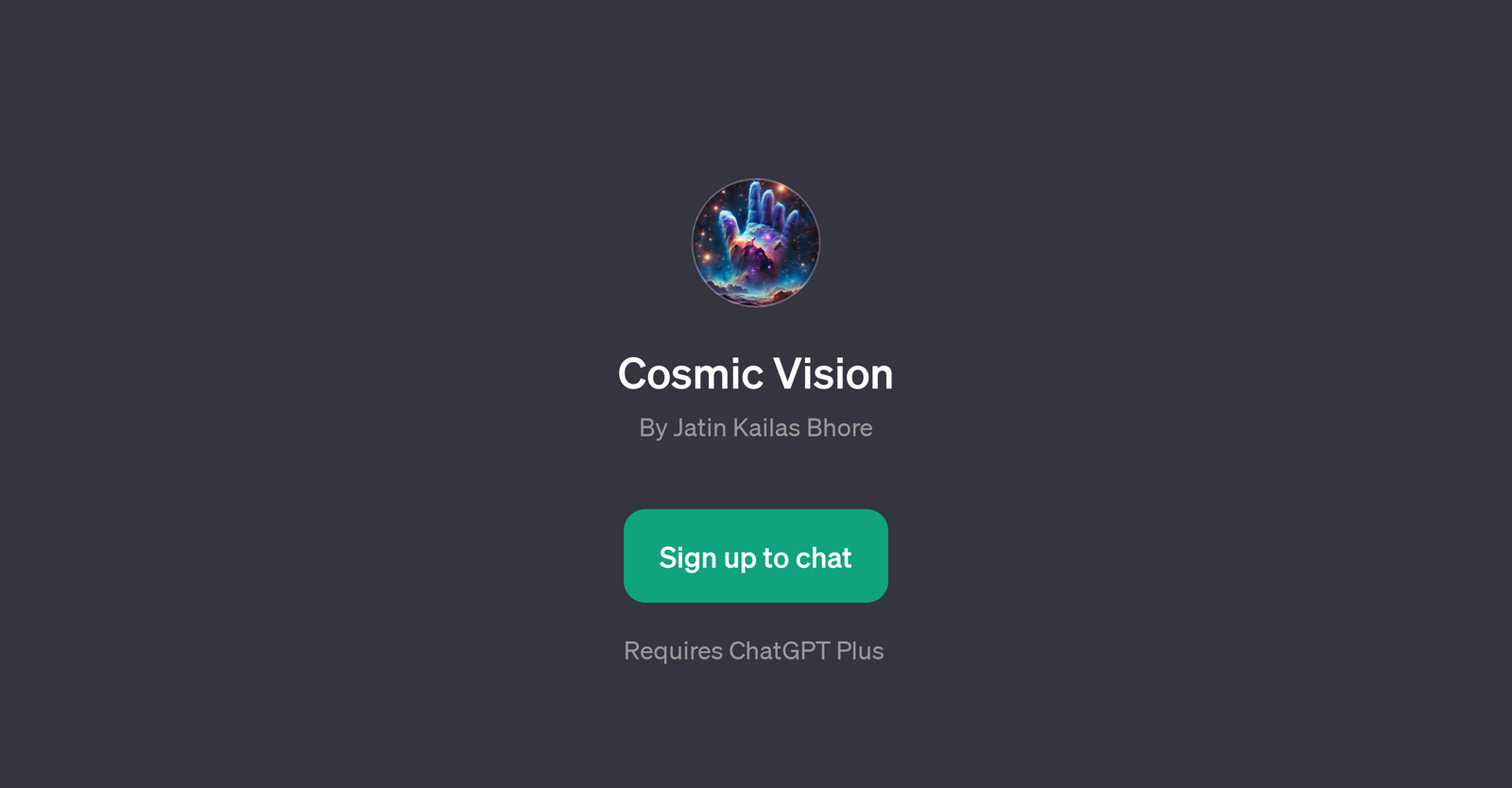 Cosmic Vision website