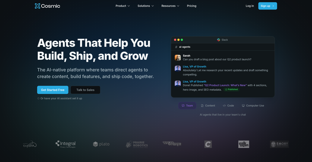 Cosmic website