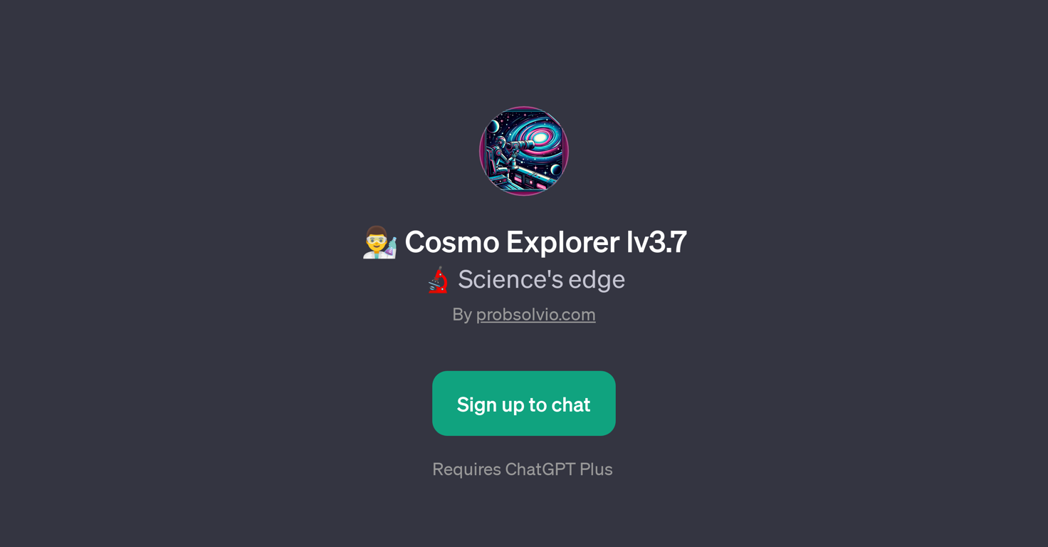 Cosmo Explorer lv3.7 website