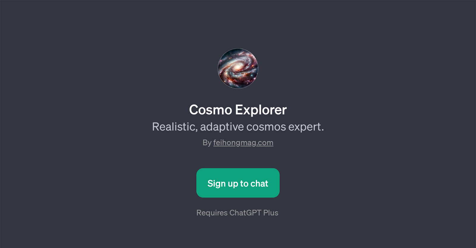 Cosmo Explorer website