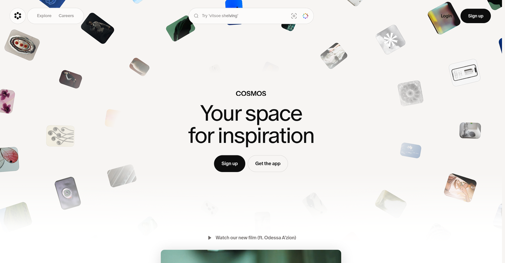 Cosmos website
