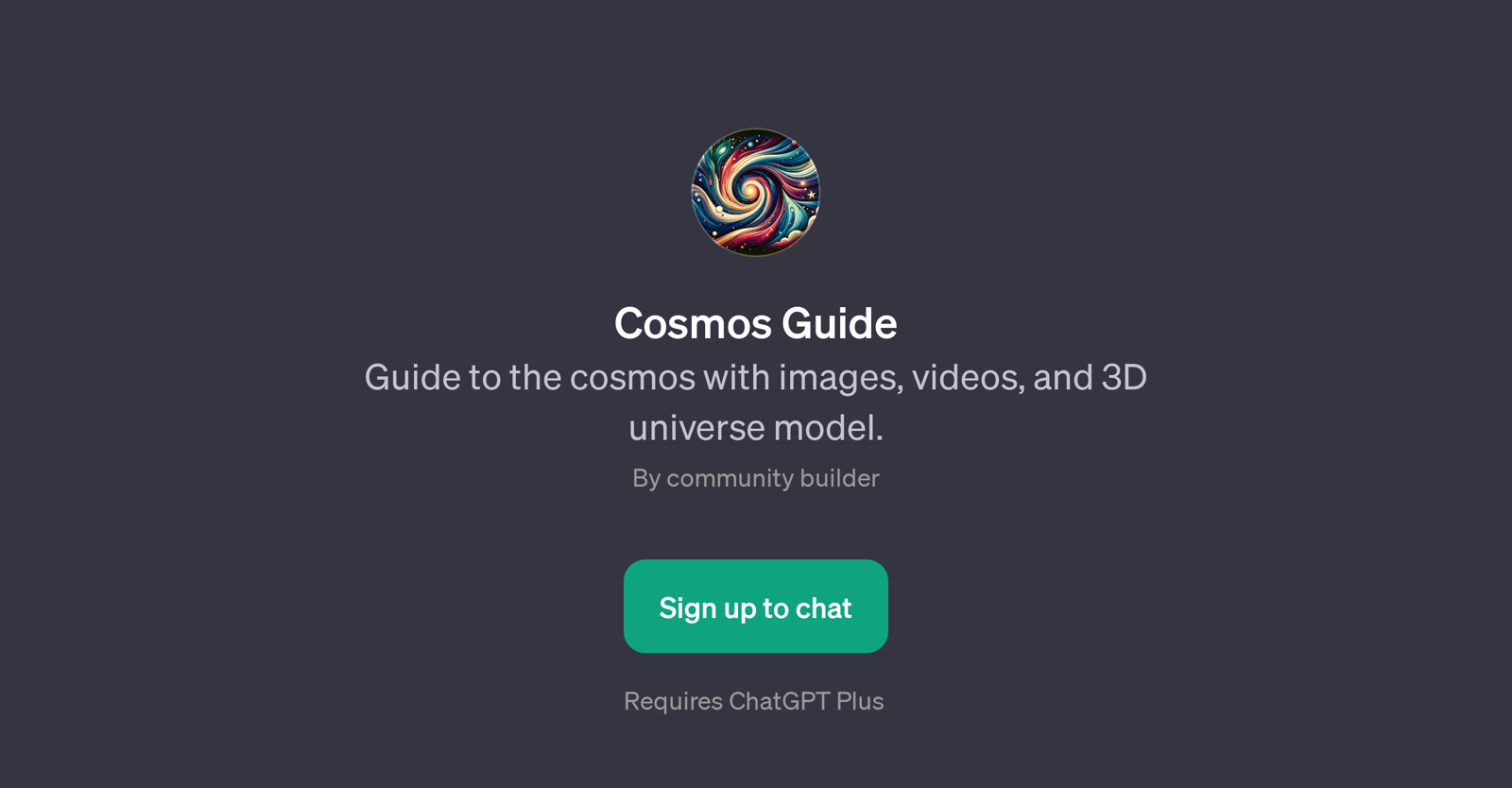 Cosmos Guide website