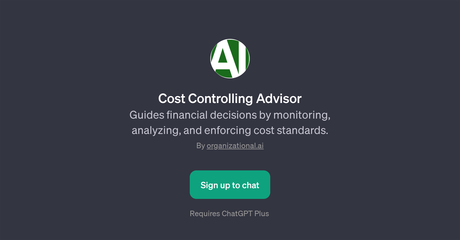 Cost Controlling Advisor website