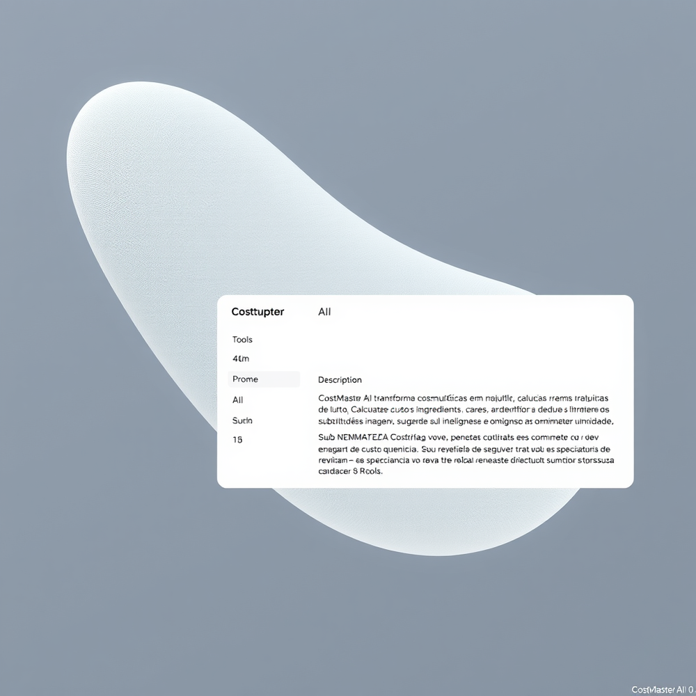 CostMaster AI 1.0 website