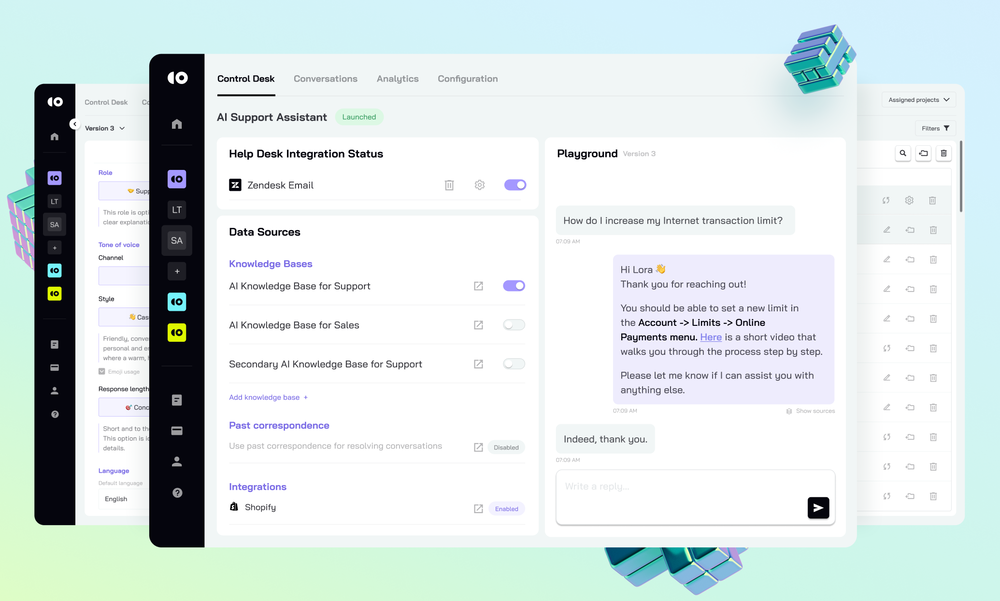 CoSupport AI website