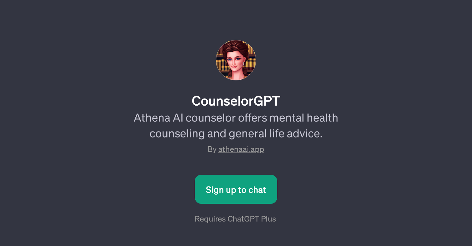 CounselorGPT website