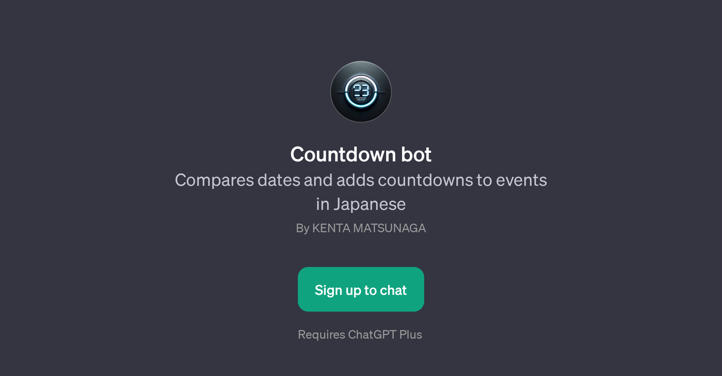 Countdown bot website