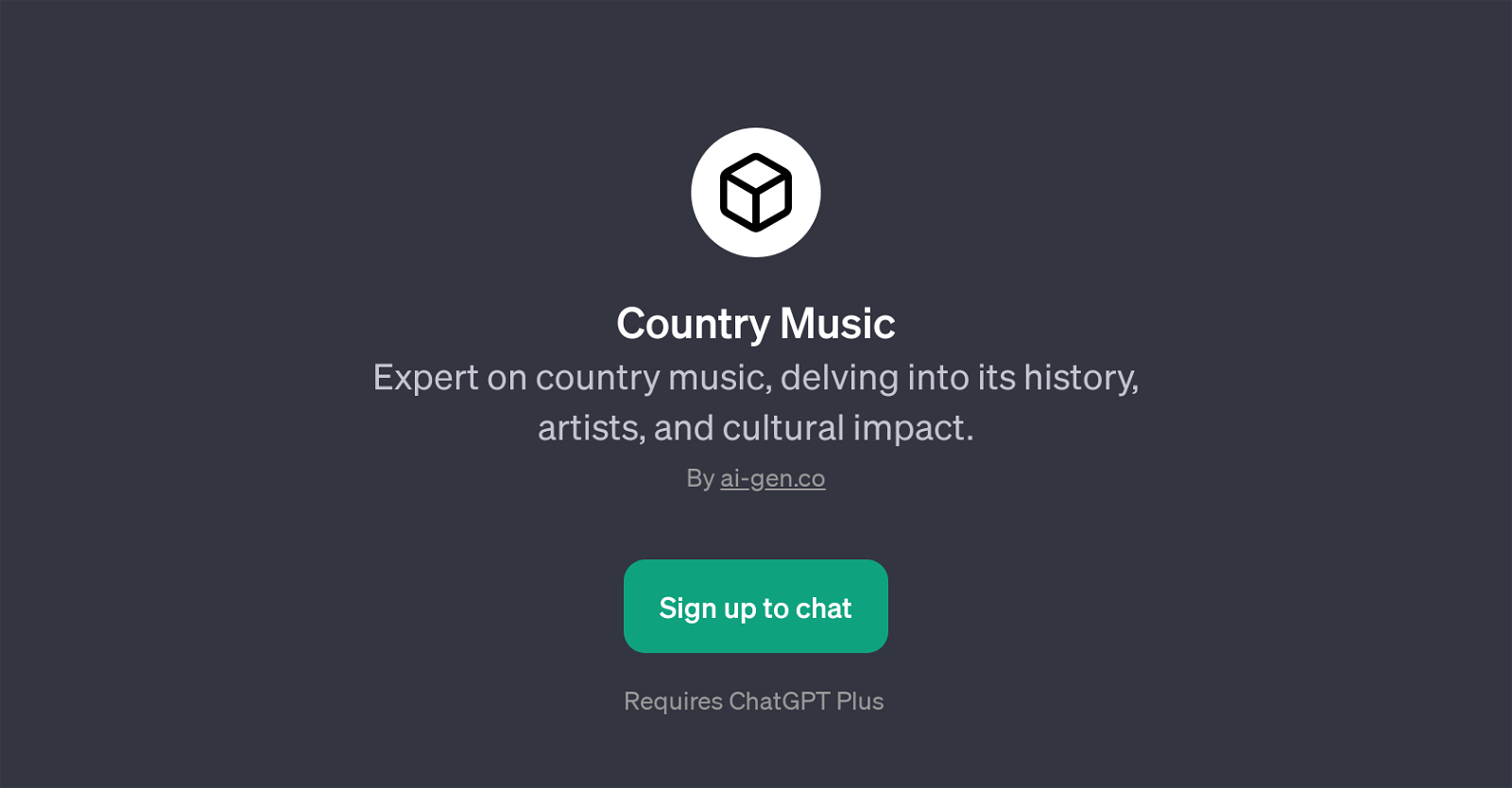 Country Music website