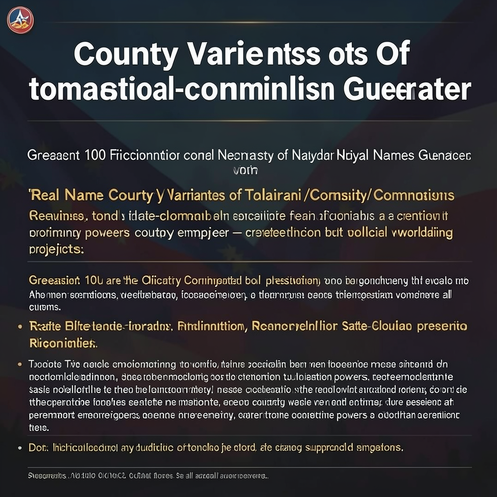 Country Variants Of totalitarian-communism Names Generator website