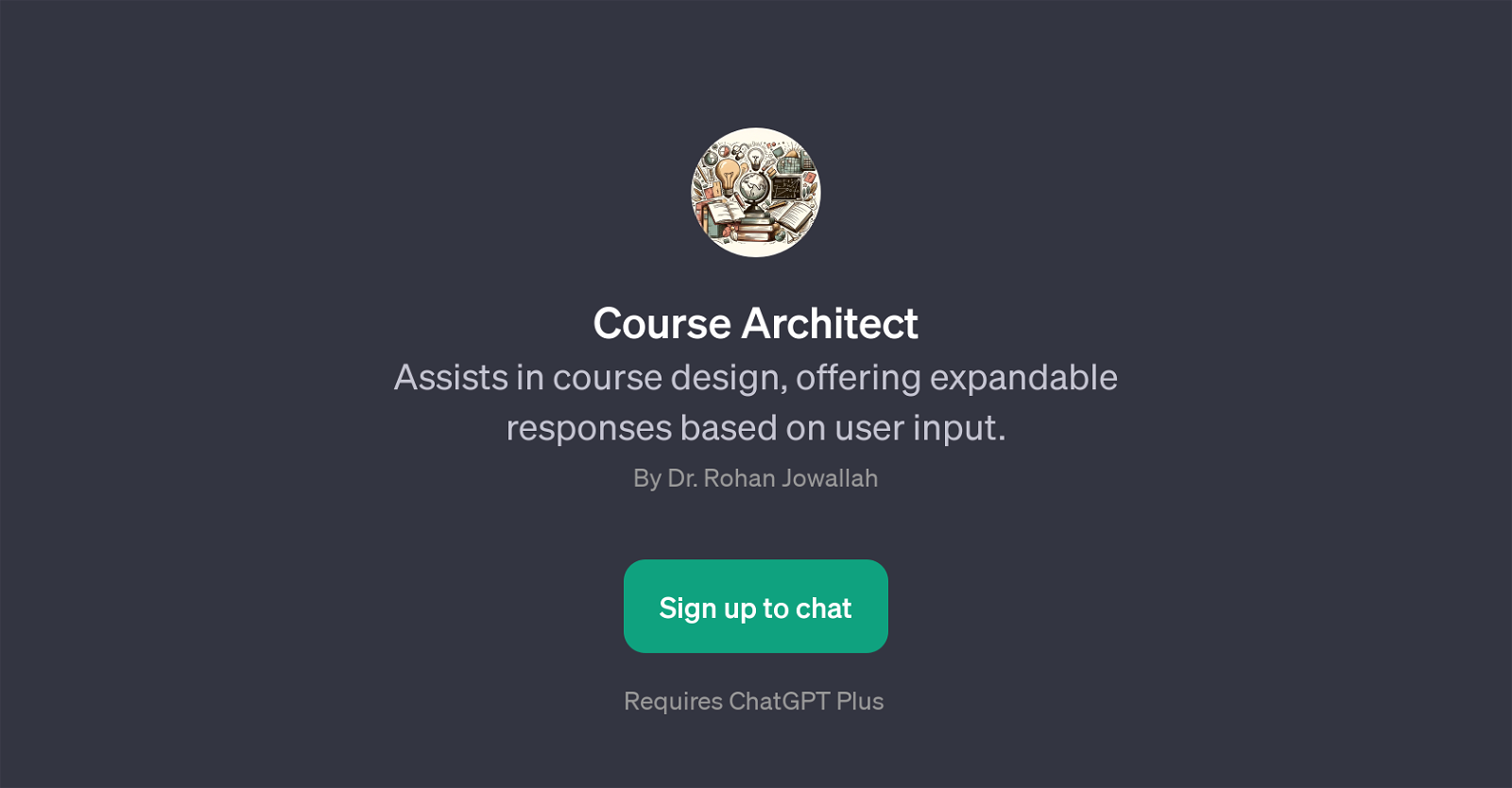 Course Architect website