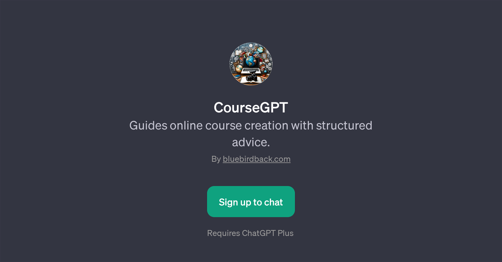 CourseGPT website
