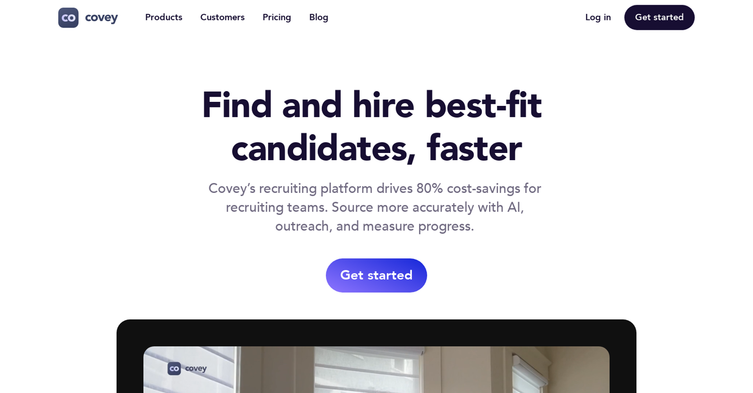 Covey Scout website