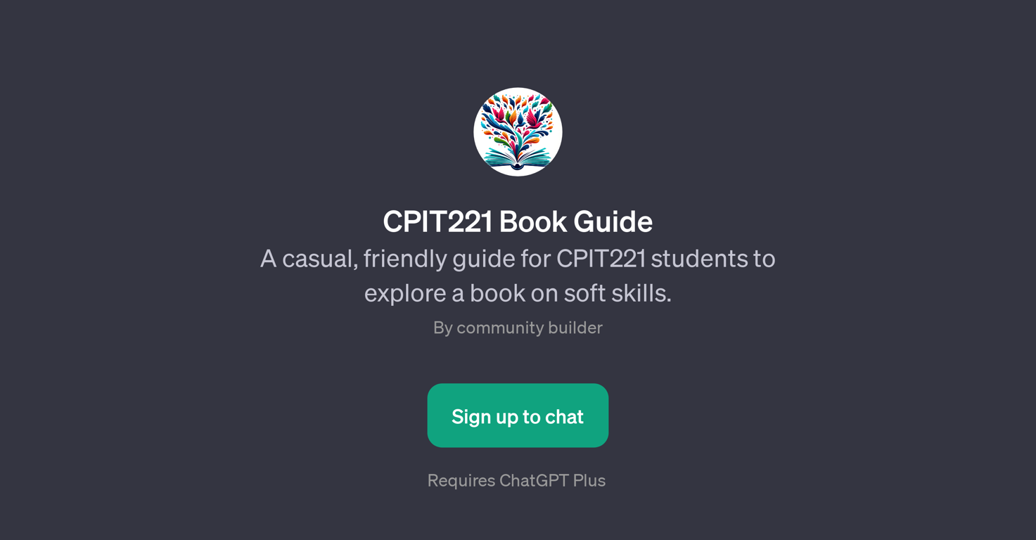 CPIT221 Book Guide website
