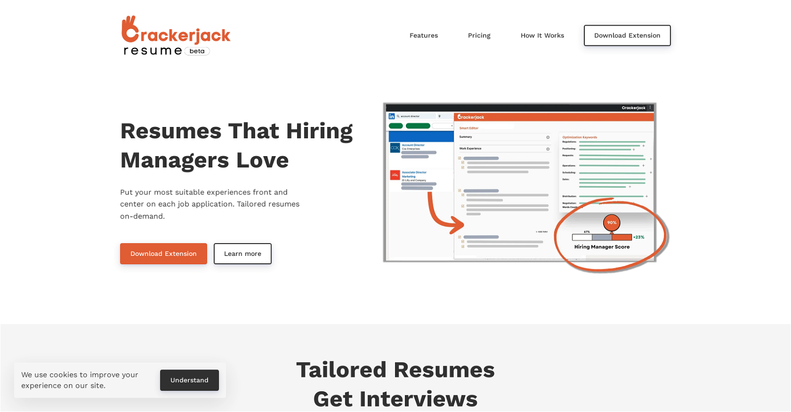 Crackerjack Resume website
