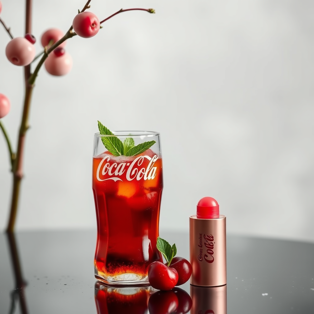 Crafting Coca-Cola's next flavour innovation  Foraging for spring ingredients to create limited-edition beverages and a Coca-Cola lip balm with a hint of cherry cola website