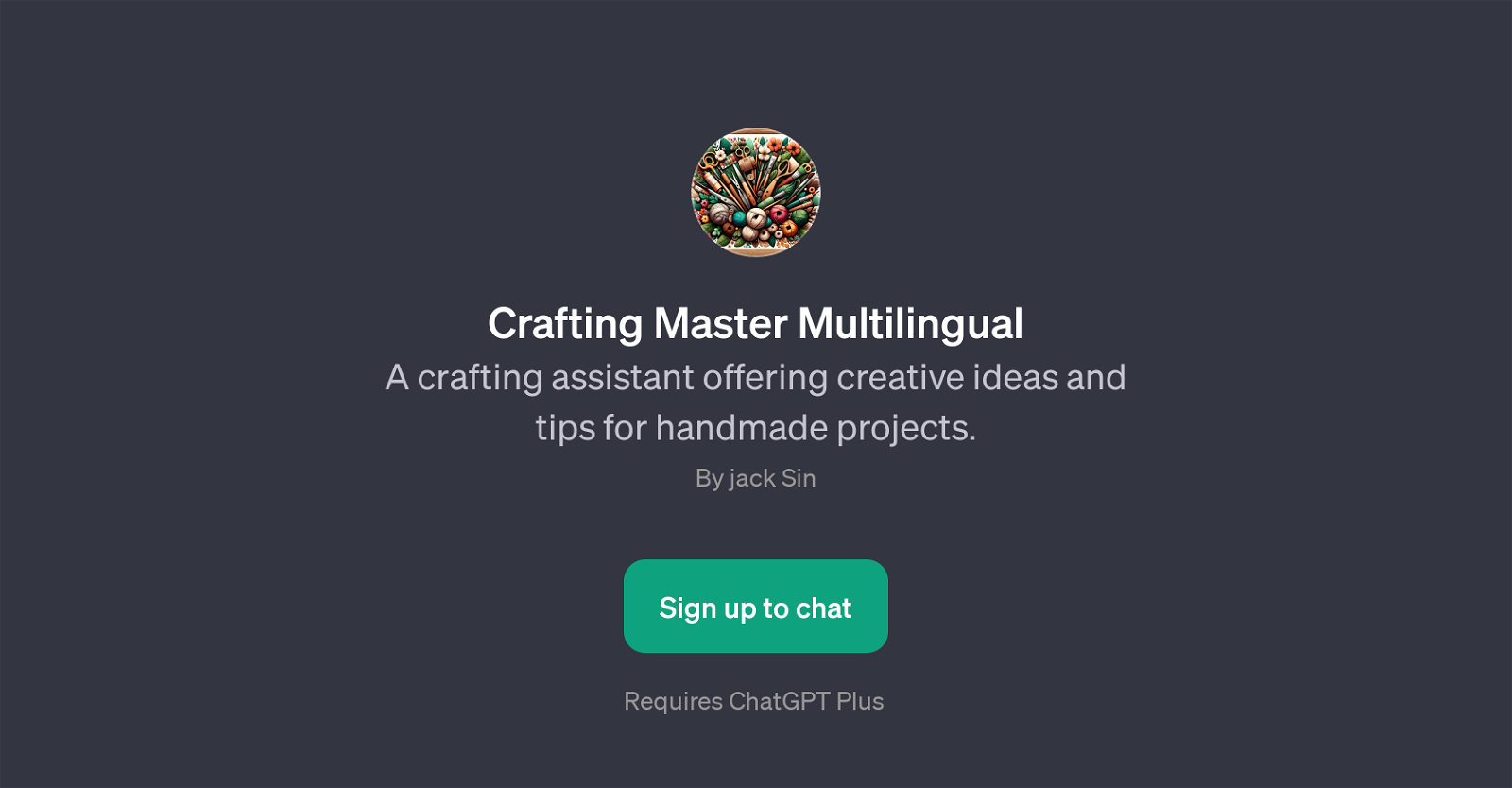 Crafting Master Multilingual website