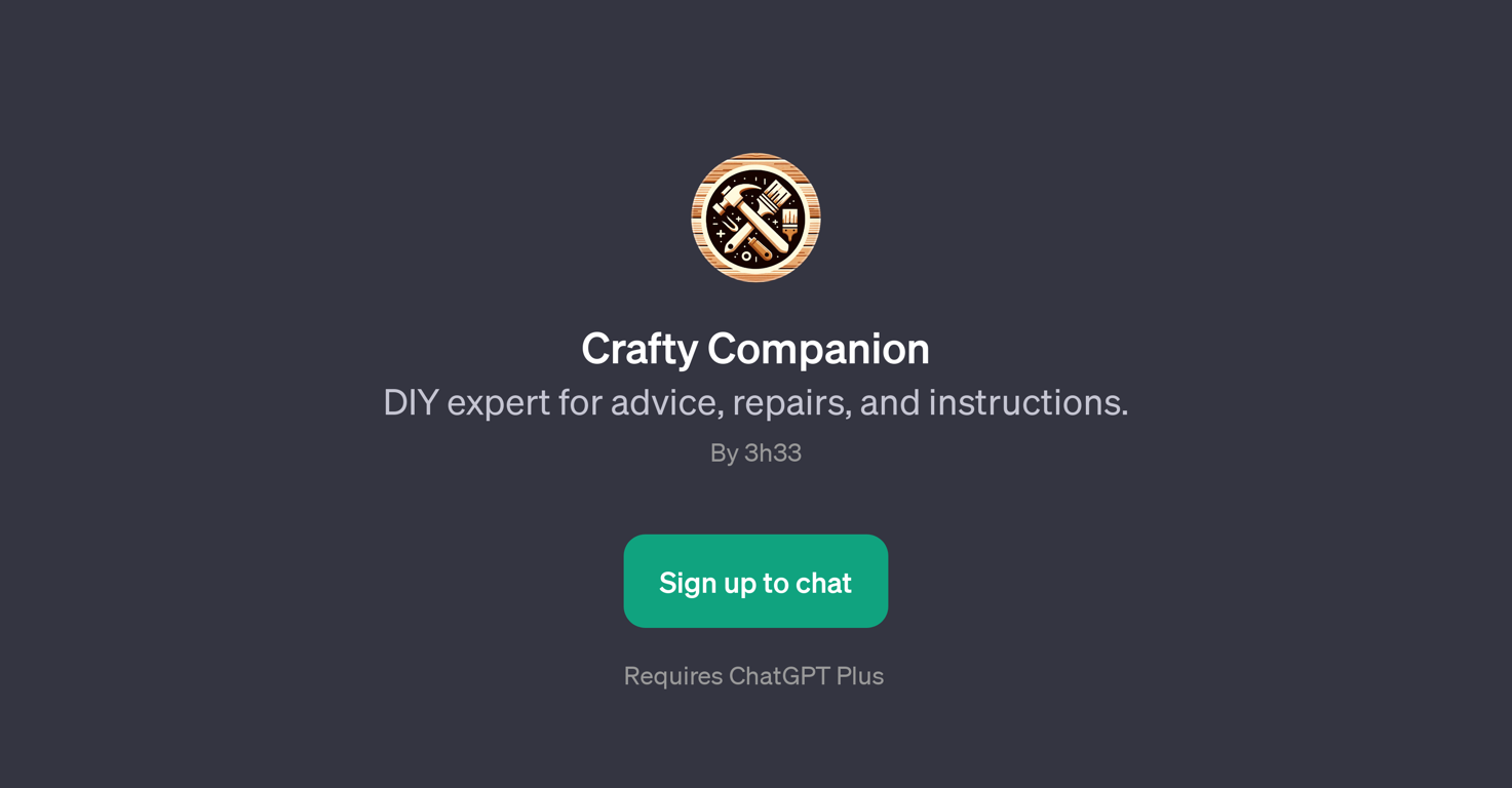 Crafty Companion website