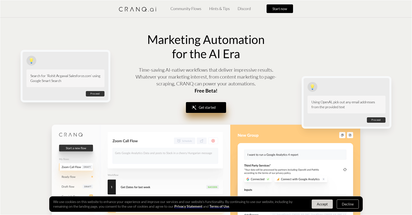 CRANQ website