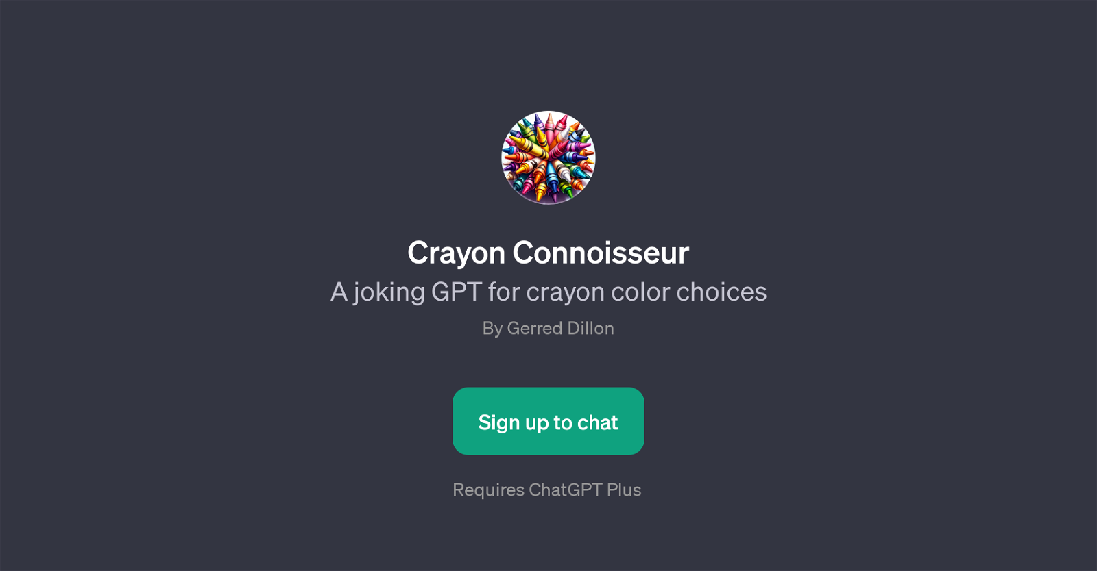 Crayon Connoisseur website