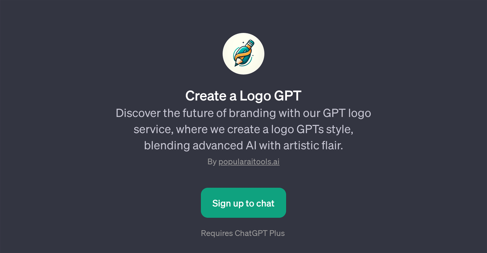 Create a Logo GPT website