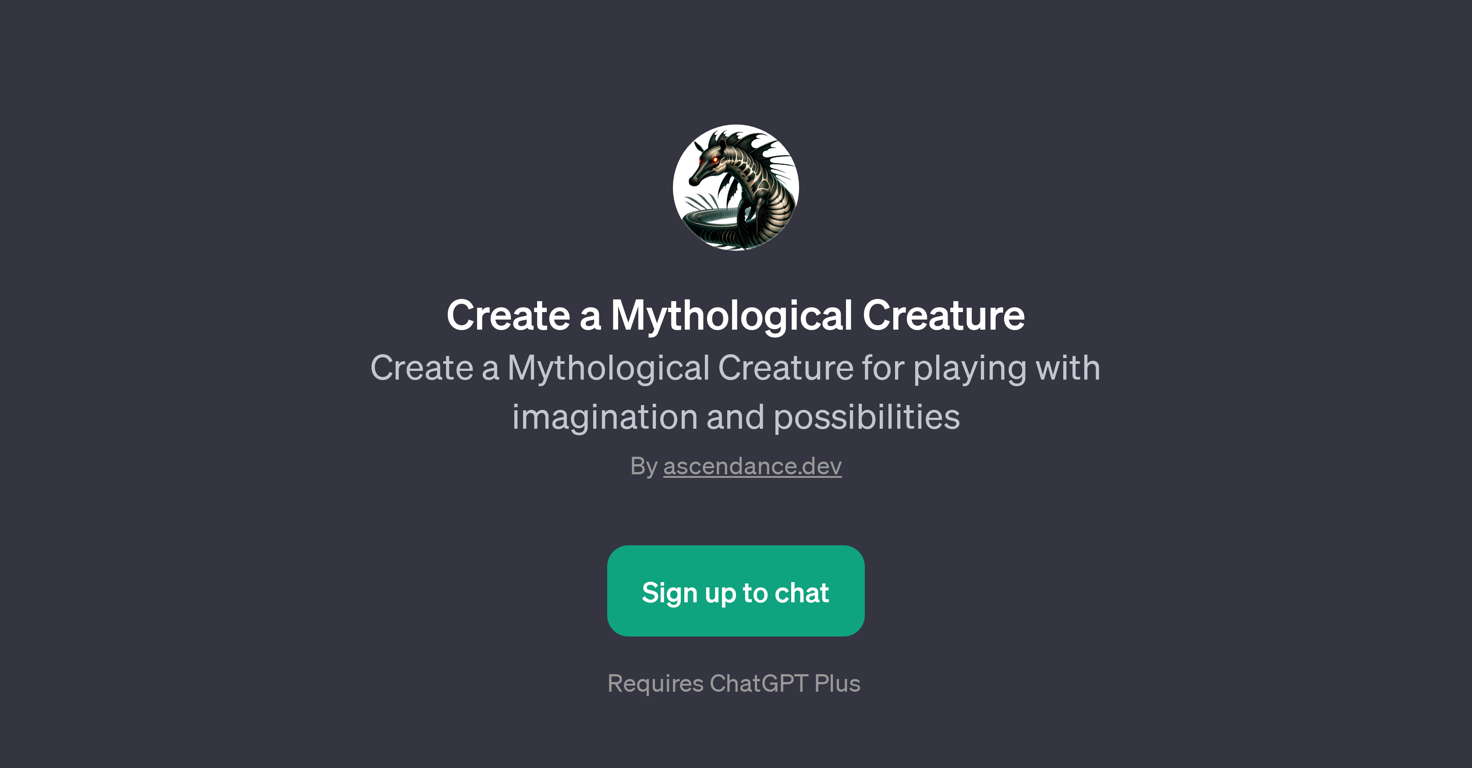 Create a Mythological Creature website