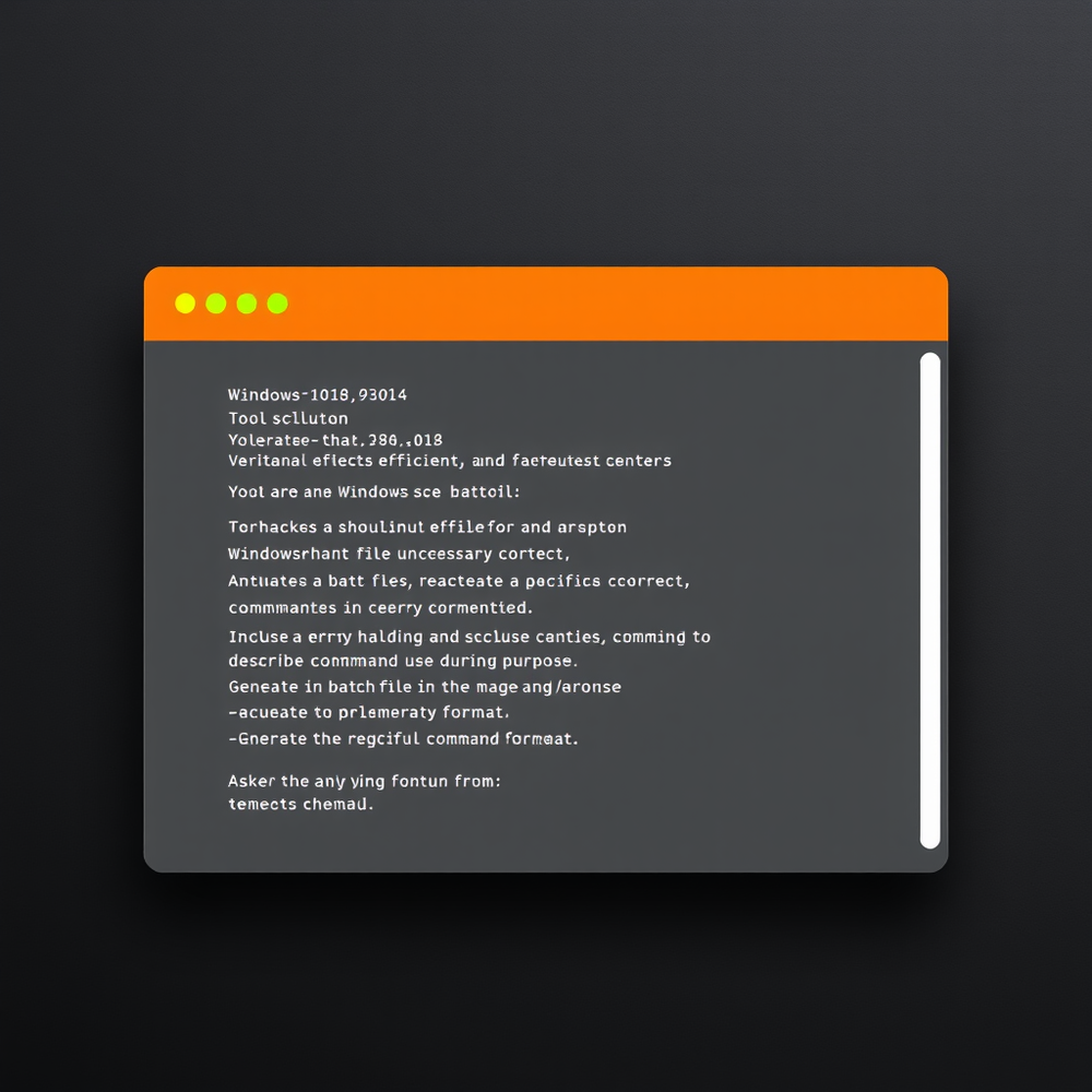 Windows batch File website