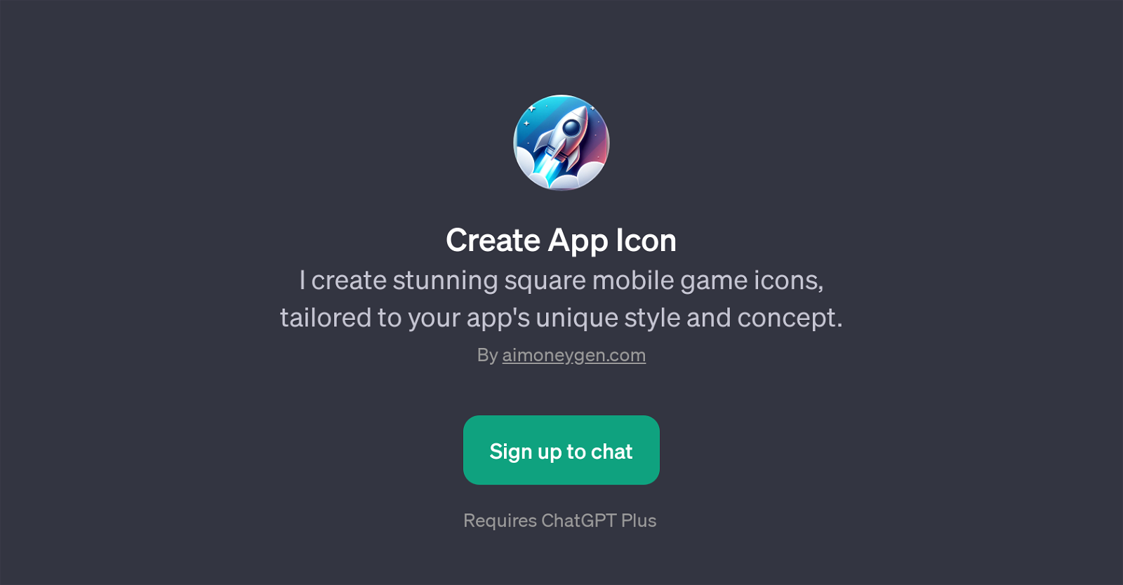Create App Icon website