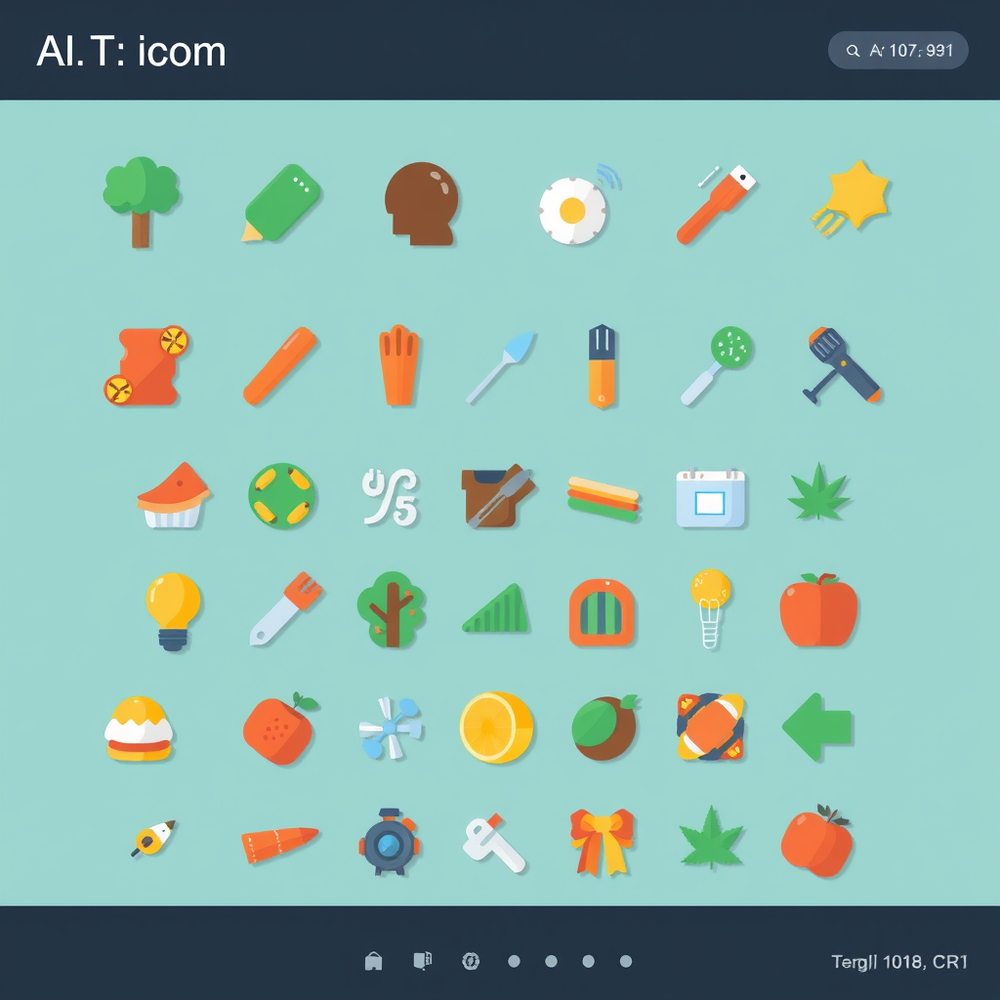 create flat icons set themes idea gen website