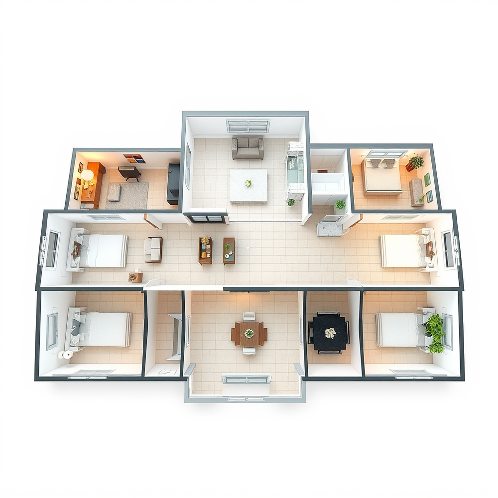 create floor home plan sketch 3d website