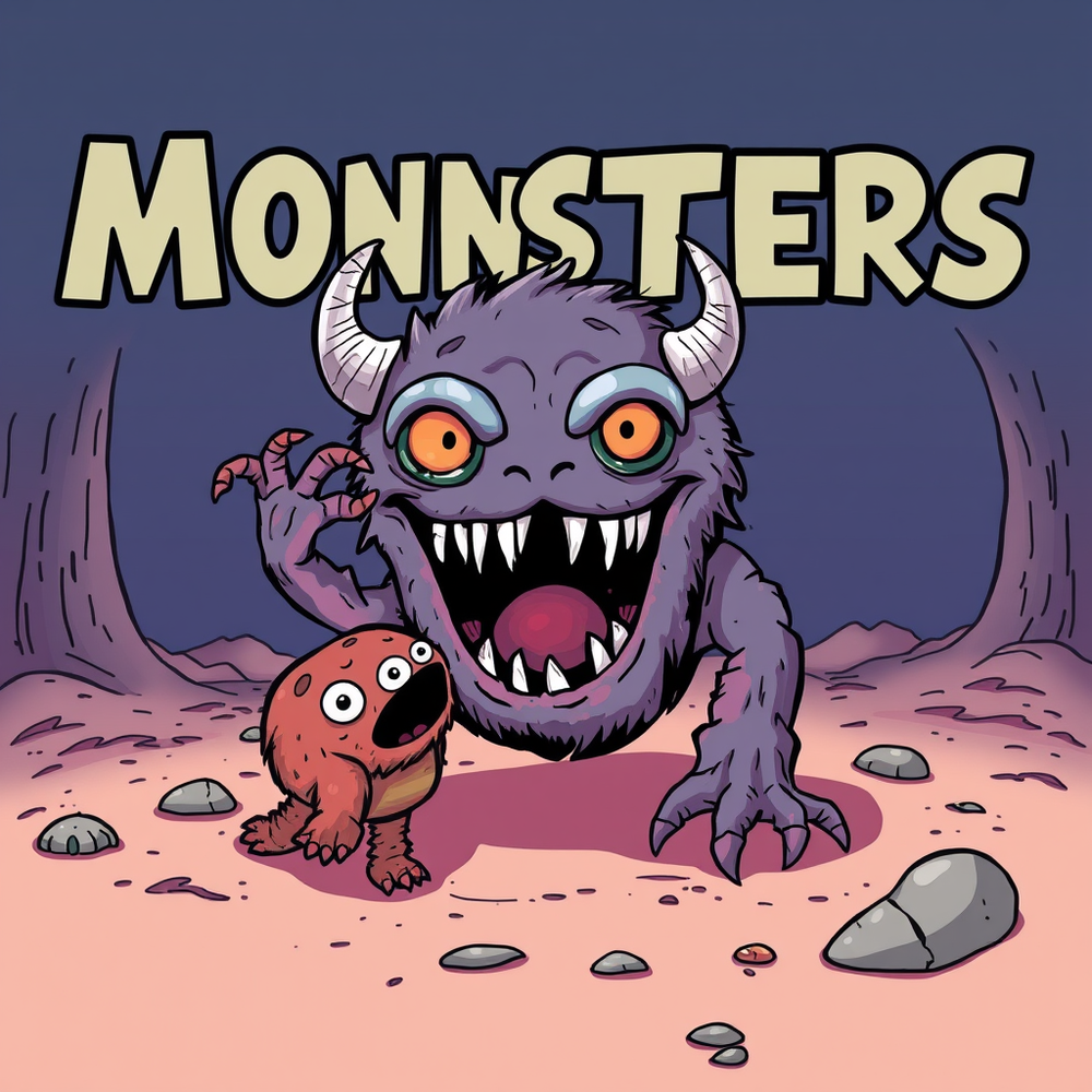 create monster comics studios website