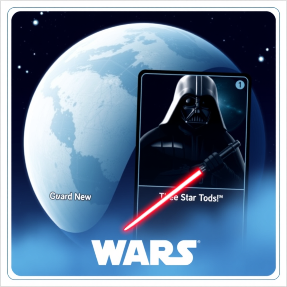 create star wars new card idea gen website
