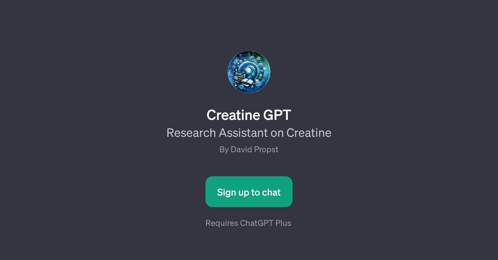 Creatine GPT website