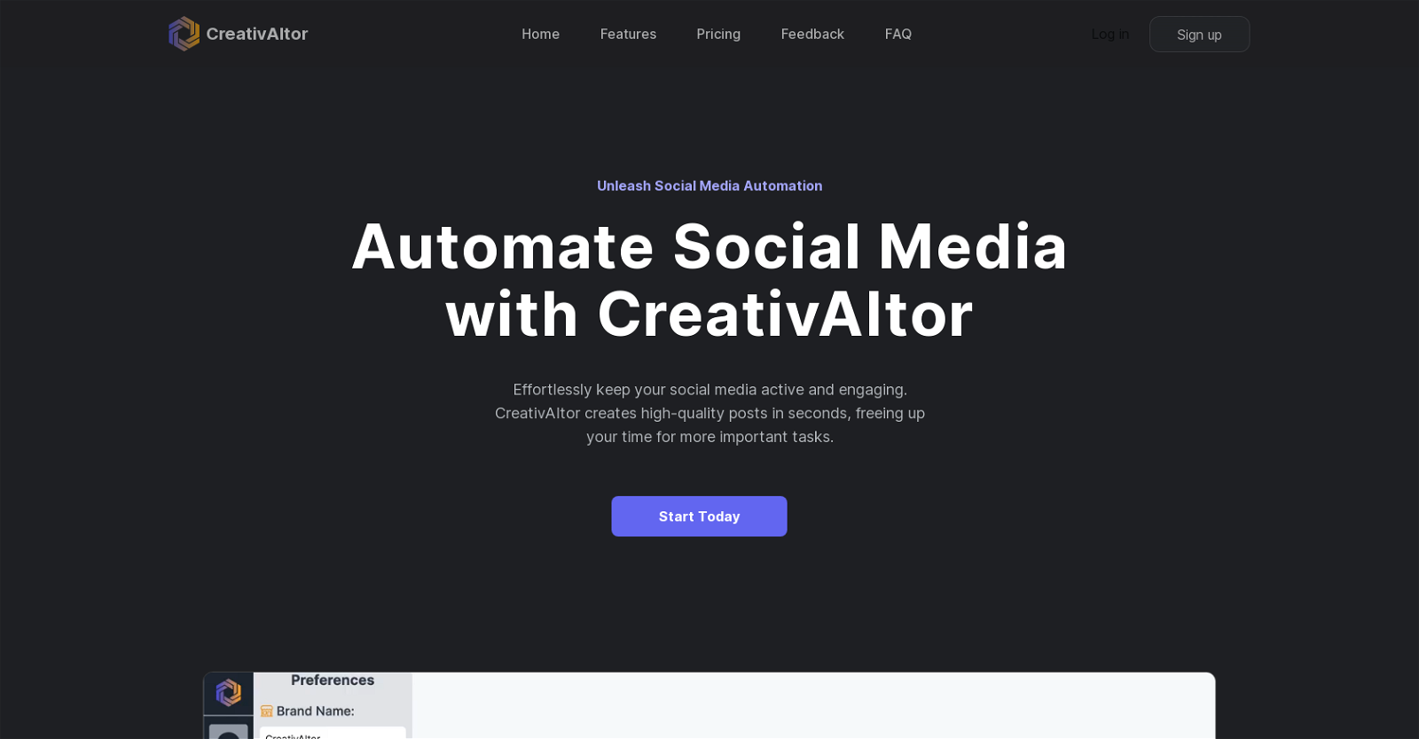 CreativAItor website