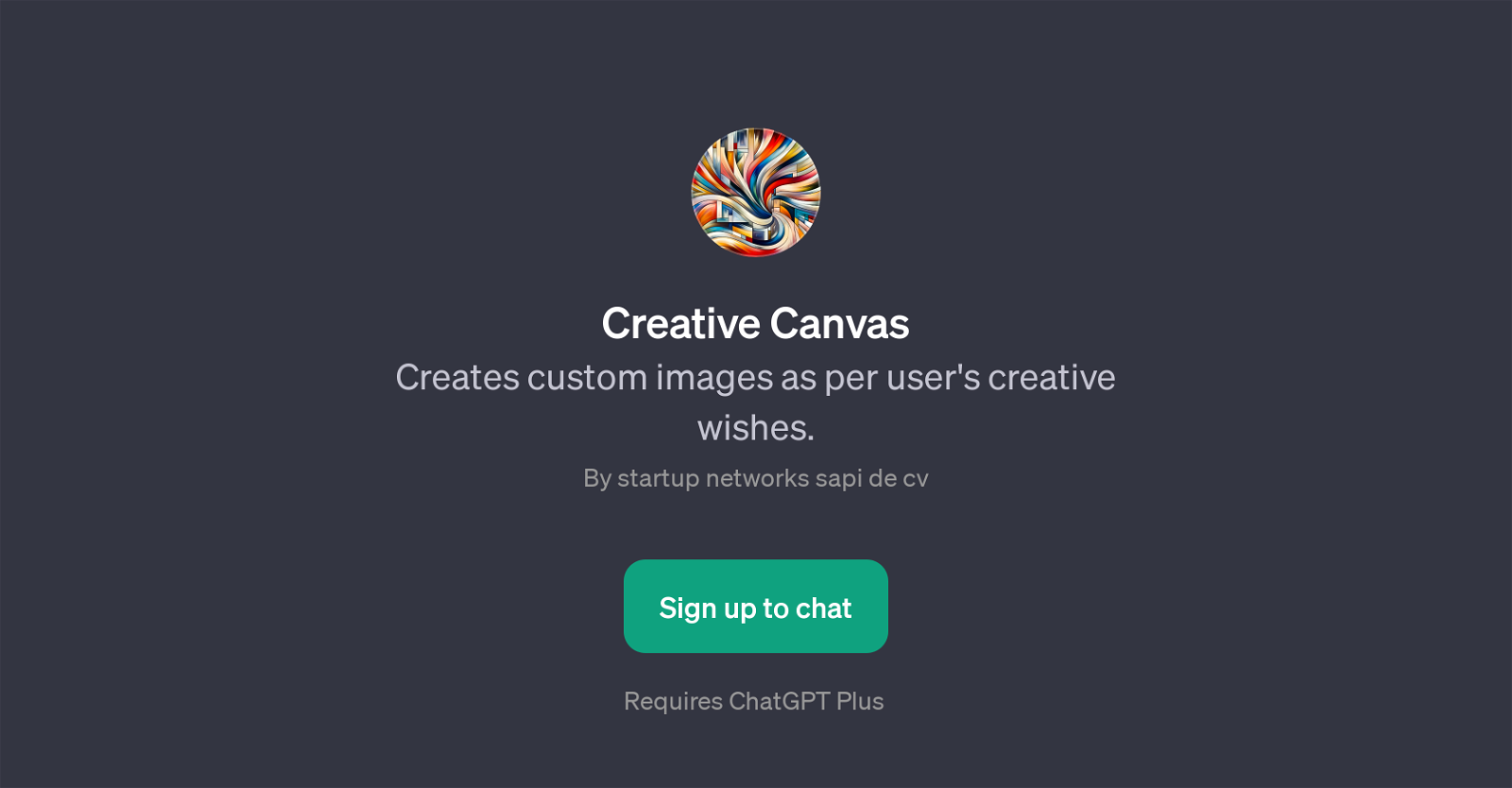 Creative Canvas website