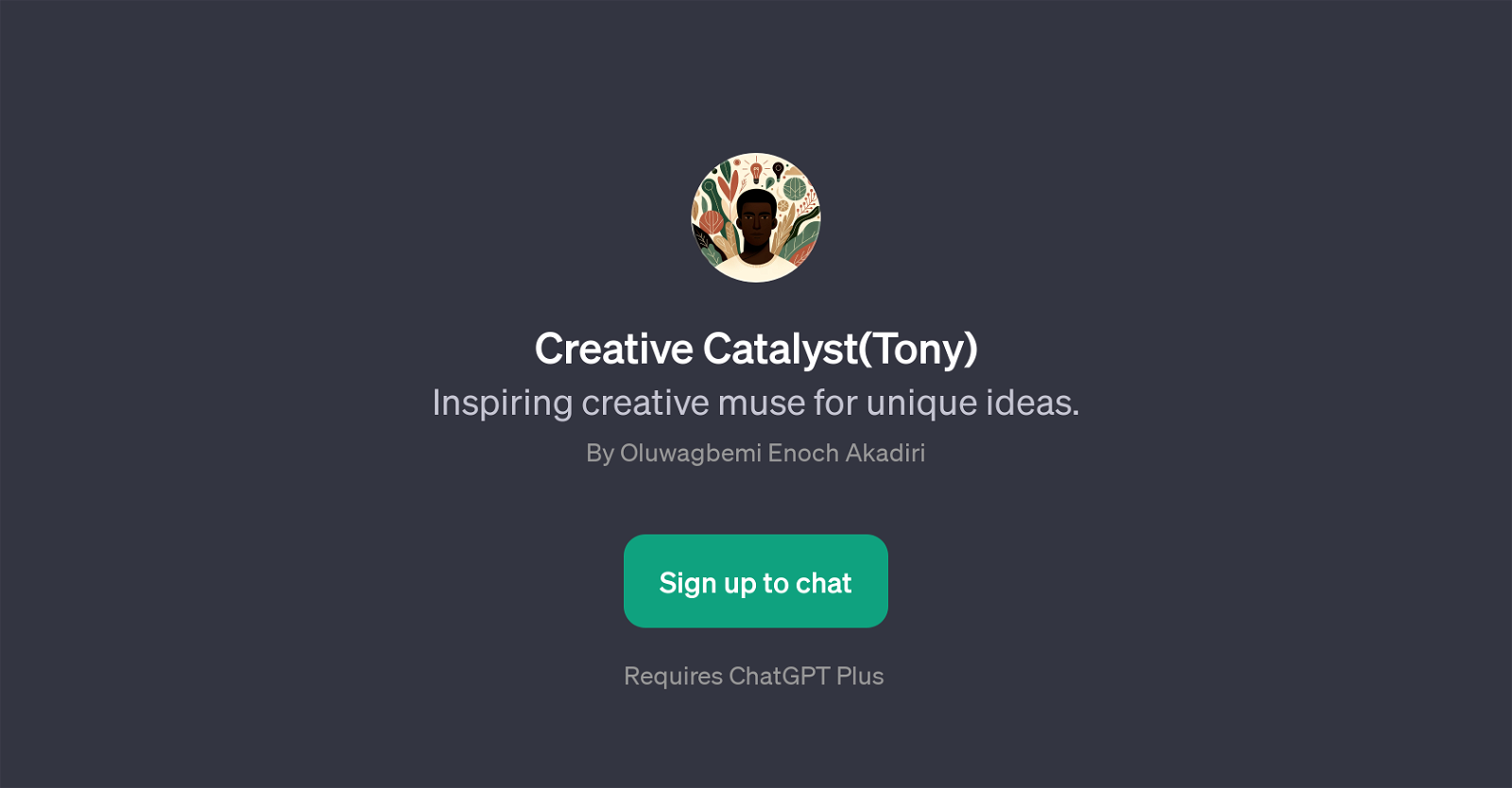Creative Catalyst(Tony) website
