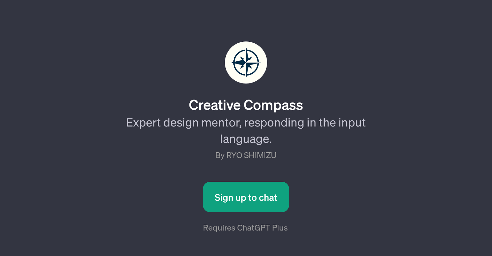 Creative Compass website