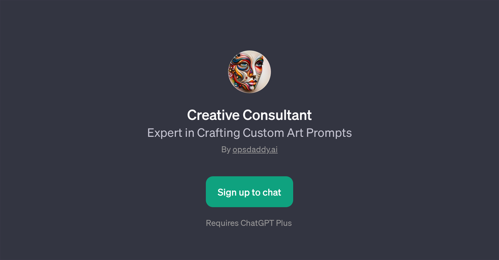 Creative Consultant website
