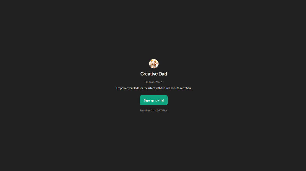 Creative Dad website