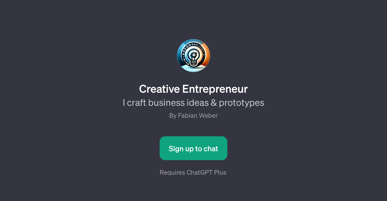 Creative Entrepreneur website