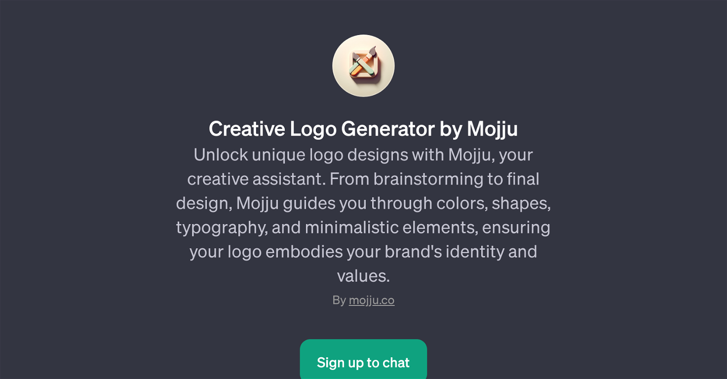 Creative Logo Generator by Mojju website