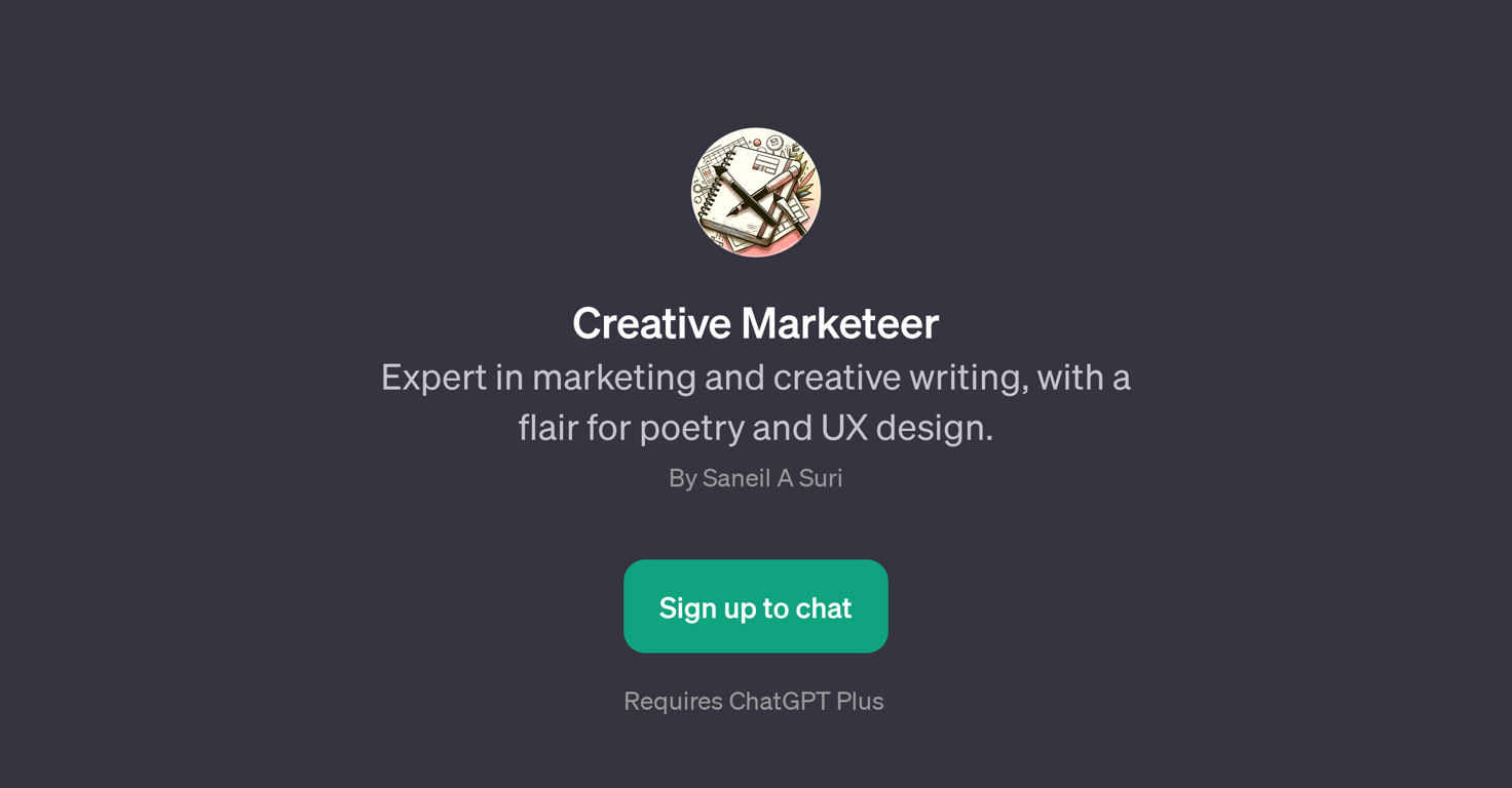 Creative Marketeer website