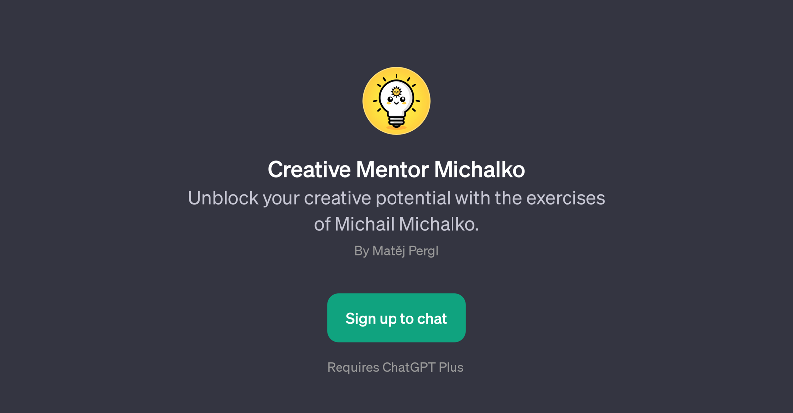 Creative Mentor Michalko website