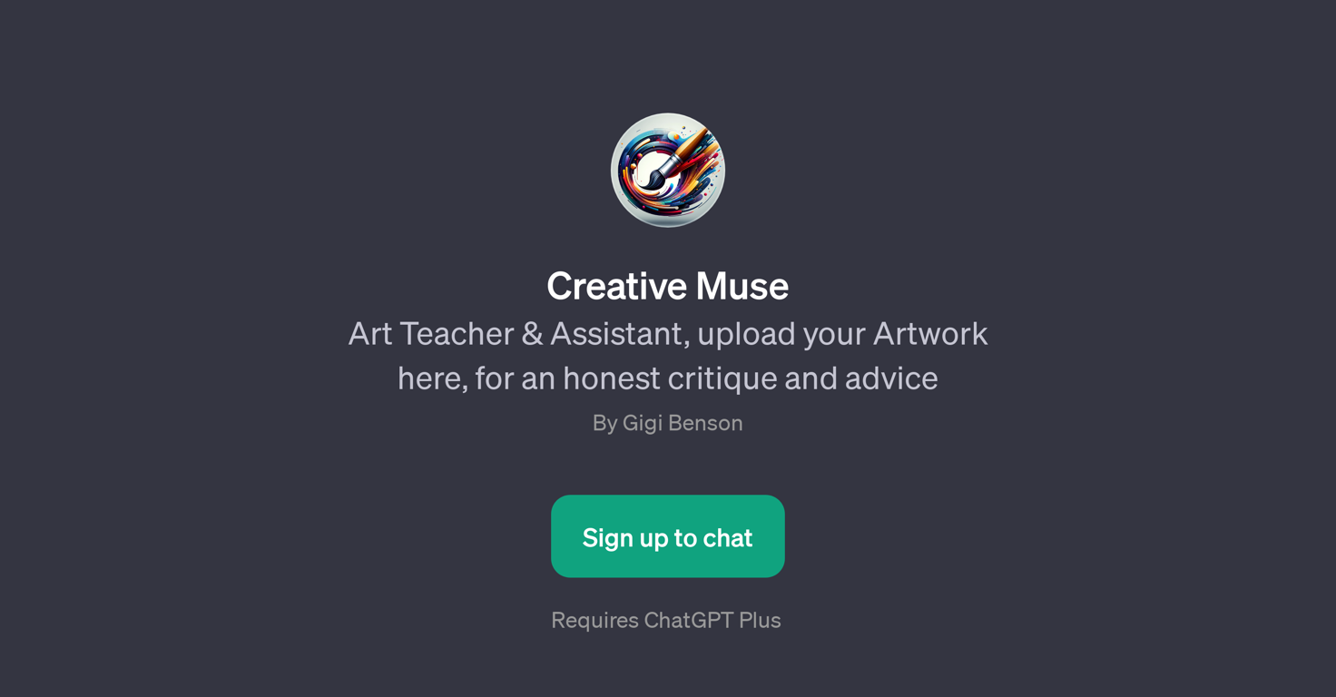 Creative Muse website