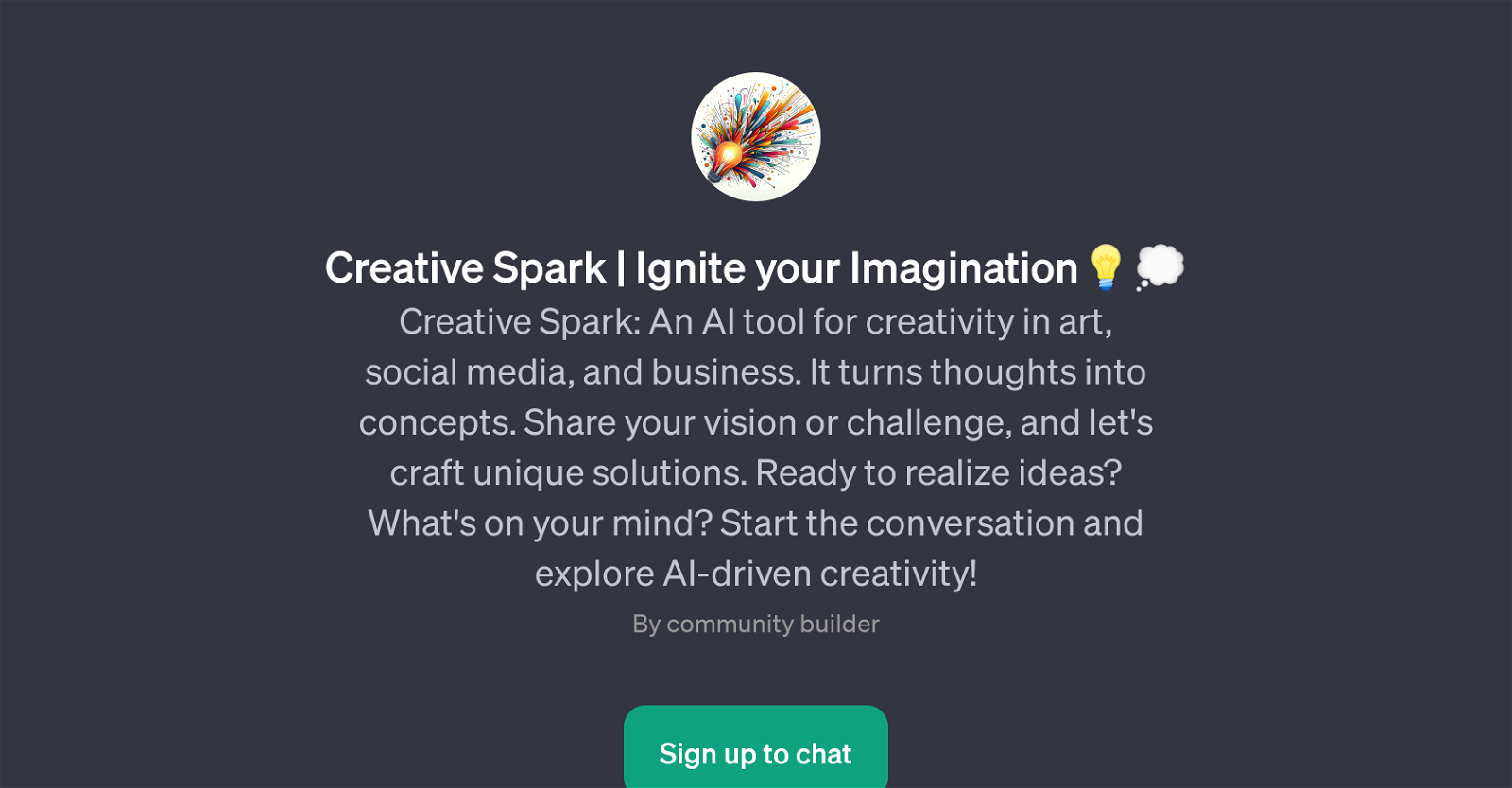 Creative Spark website