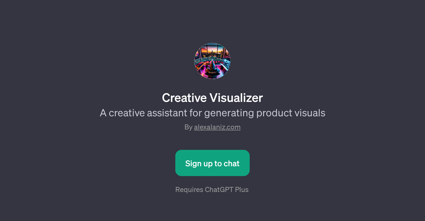 Creative Visualizer website