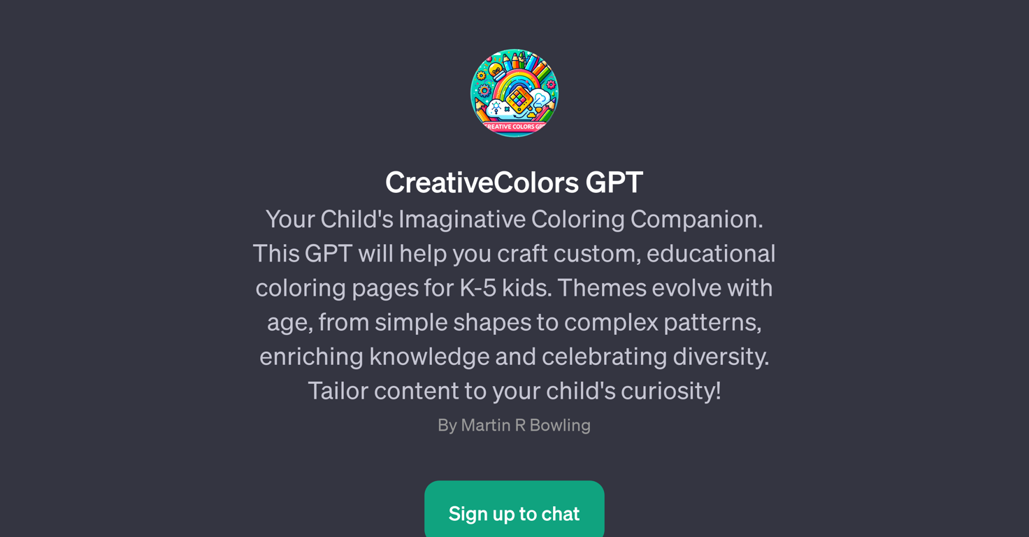 CreativeColors GPT website