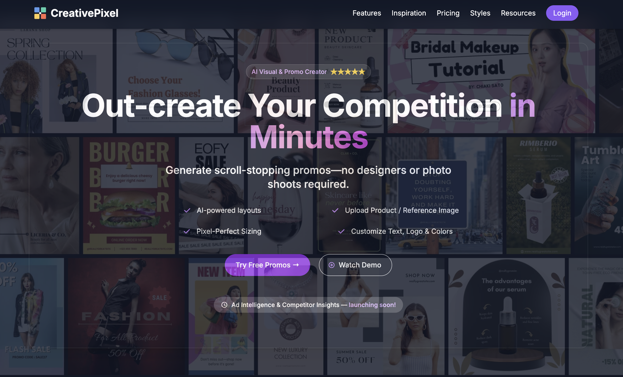 CreativePixel website