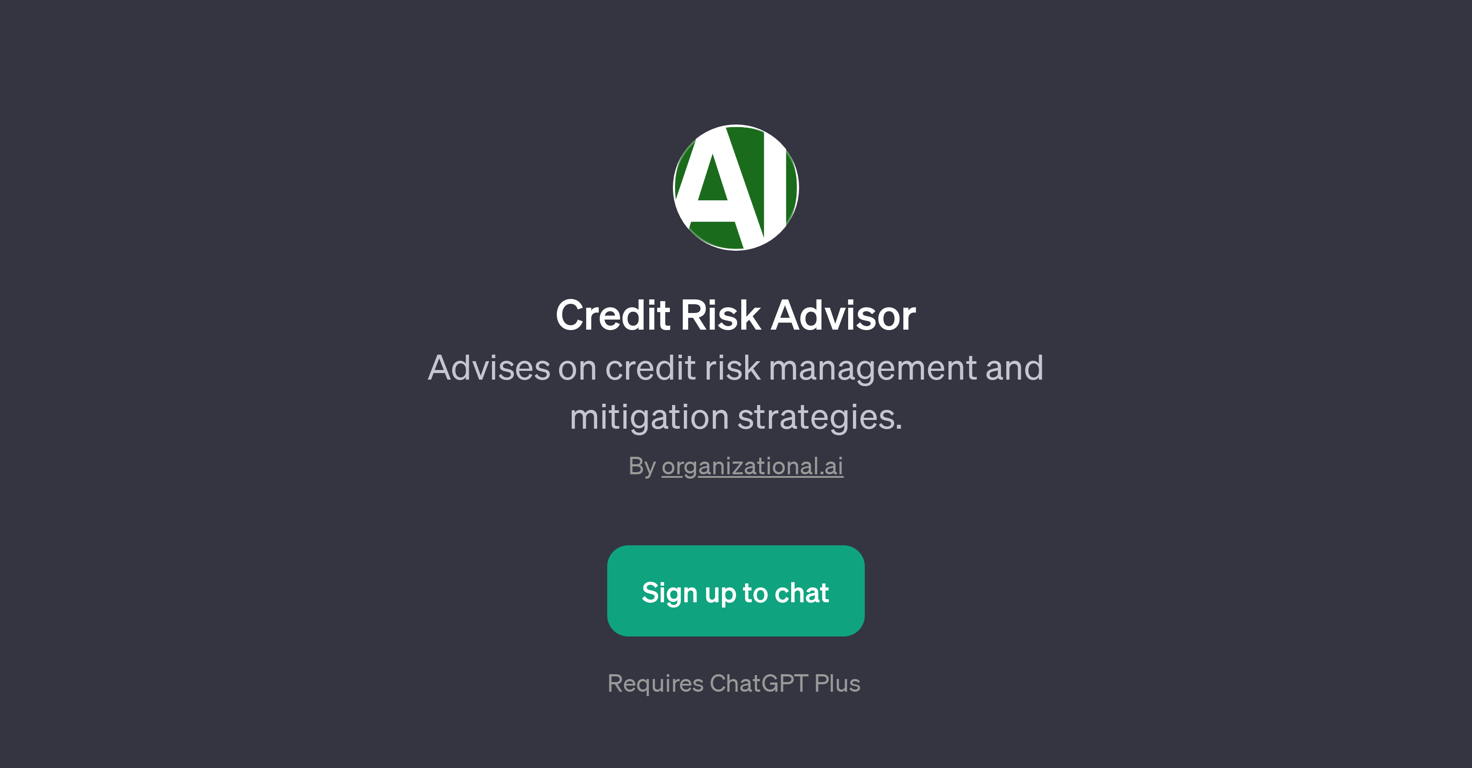 Credit Risk Advisor website