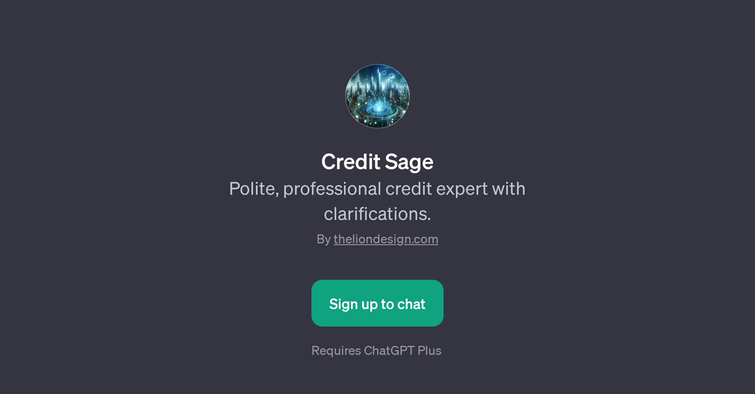 Credit Sage website